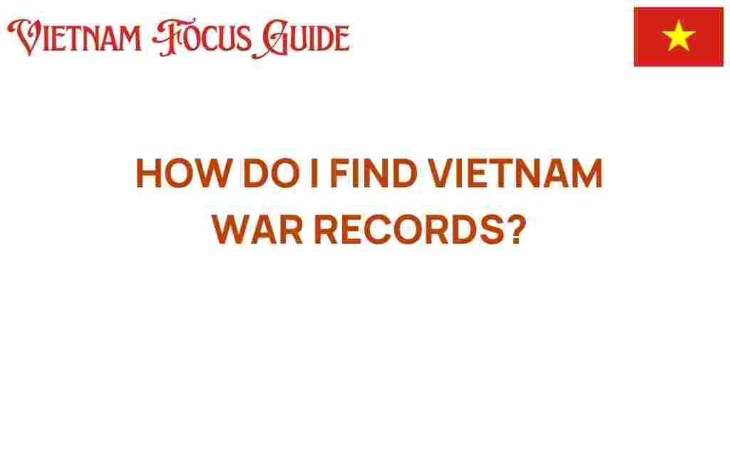 find-vietnam-war-records