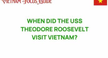 USS Theodore Roosevelt’s Historic Visit to Vietnam: A Milestone in Diplomacy